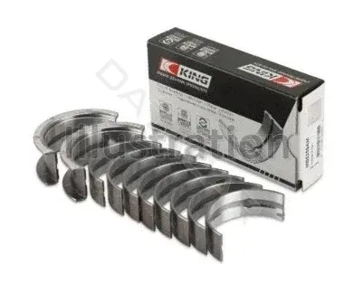 Вкладыши коренные KING MB5519AM0.25