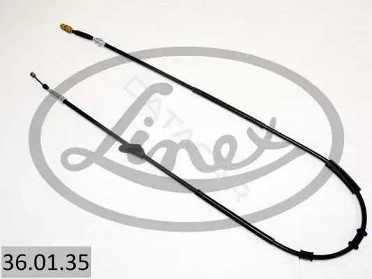 Трос ручника LINEX 36.01.35
