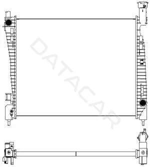 Радиатор охлаждения SAKURA 3131-8508