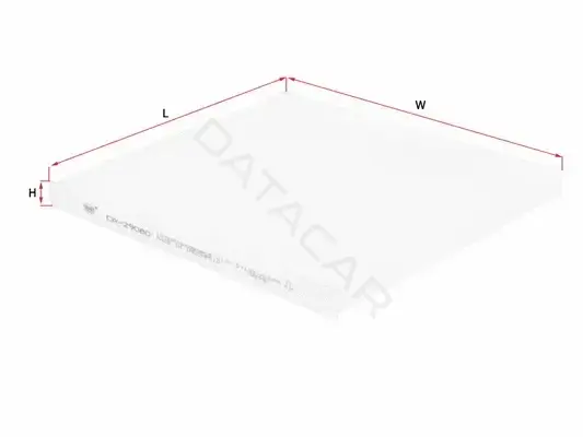 Фильтр салонный SAKURA CA-29080
