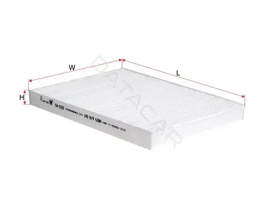 Фильтр салонный SAKURA CA-3102