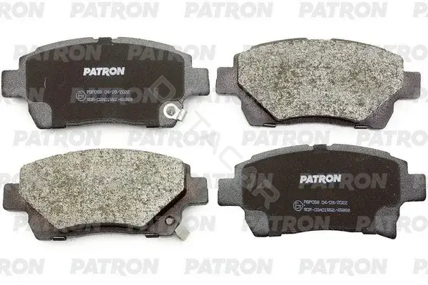 Тормозные колодки PATRON PBP058