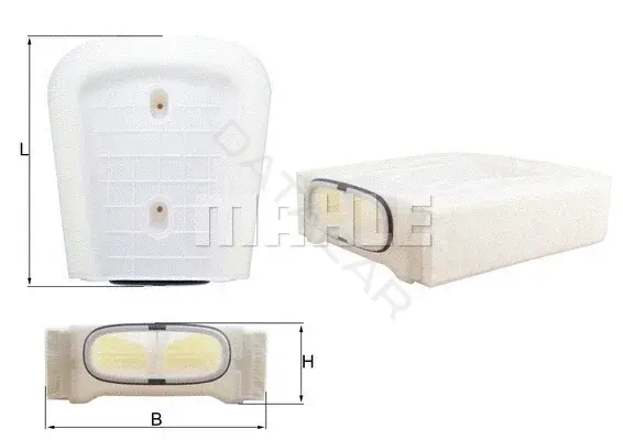 Воздушный фильтр KNECHT/MAHLE LX3295/8