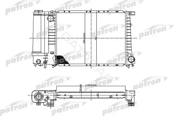 Радиатор охлаждения PATRON PRS3400