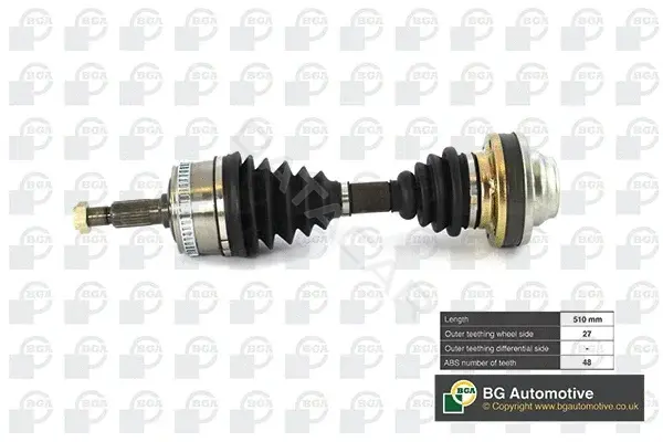 Приводной вал / Полуось BGA DS5602A