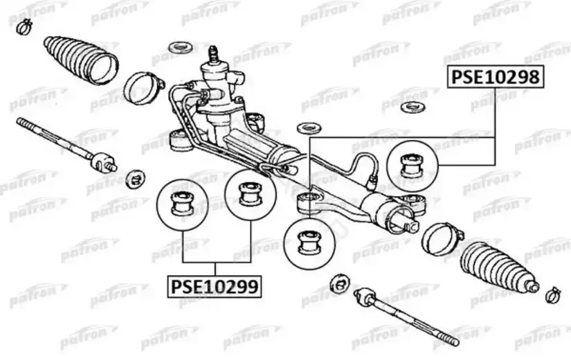 Сайлентблок рычага PATRON PSE10298