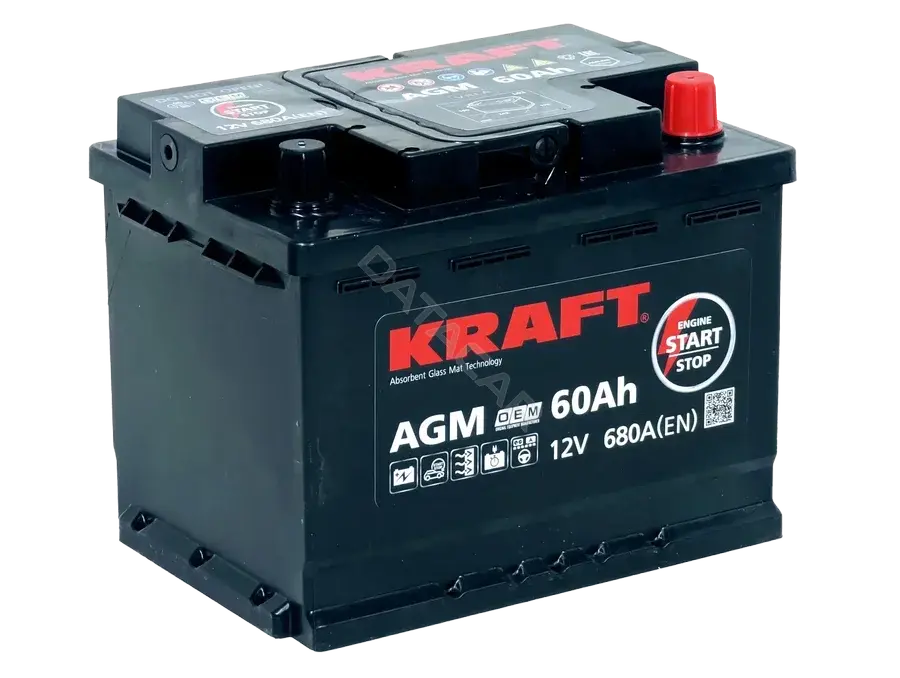 Аккумулятор KRAFT AGM-L2