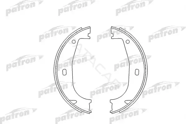 Колодки ручника PATRON PSP546