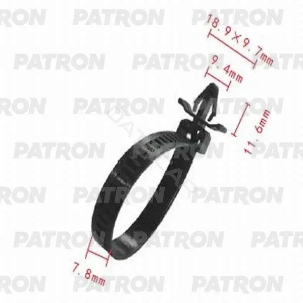 Клипсы, фиксаторы, зажимы PATRON P37-0028