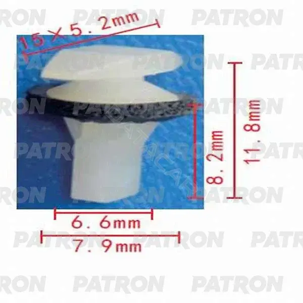 Клипсы, фиксаторы, зажимы PATRON P37-0140