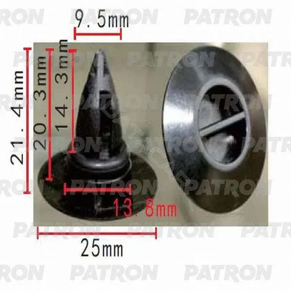 Клипсы, фиксаторы, зажимы PATRON P37-0171