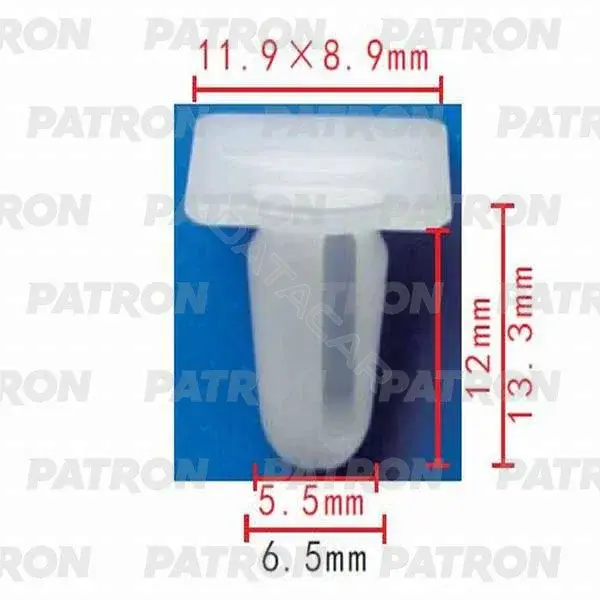 Клипсы, фиксаторы, зажимы PATRON P37-0218A