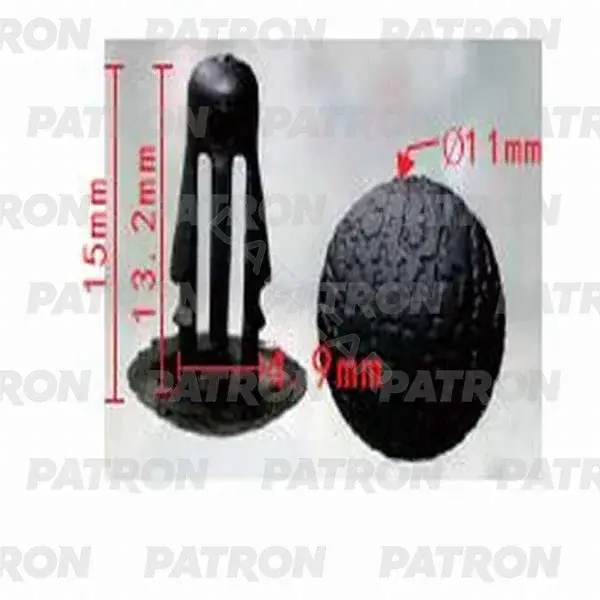 Клипсы, фиксаторы, зажимы PATRON P37-0220