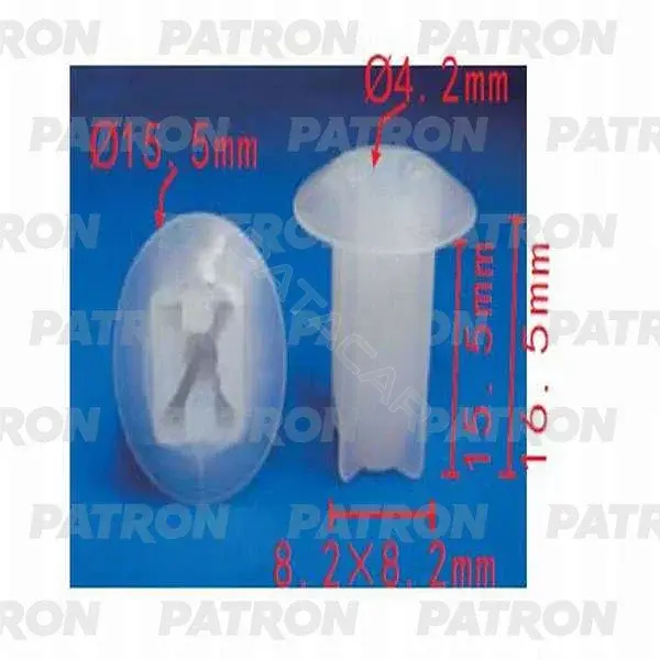 Клипсы, фиксаторы, зажимы PATRON P37-0232
