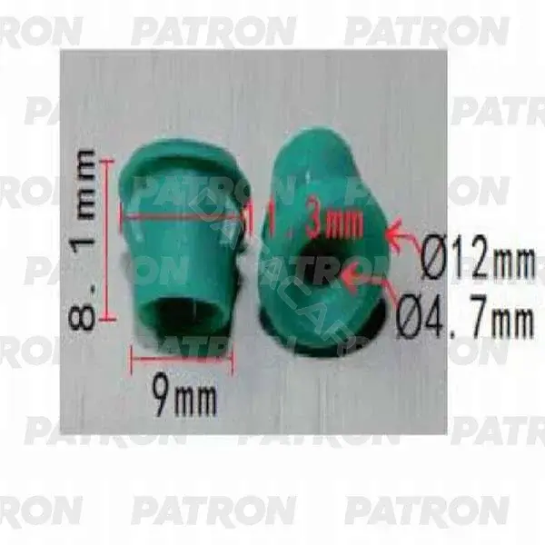 Клипсы, фиксаторы, зажимы PATRON P37-0239A