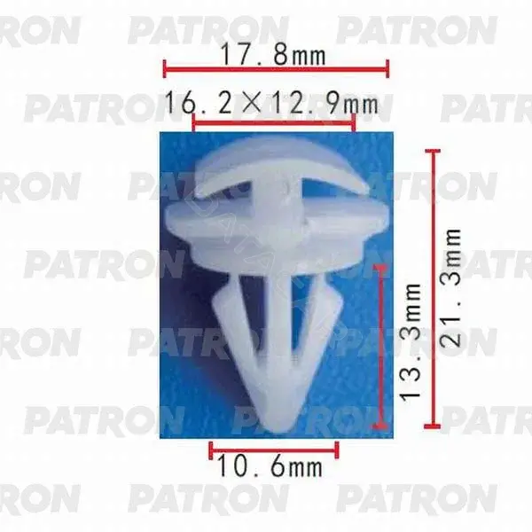 Клипсы, фиксаторы, зажимы PATRON P37-0291