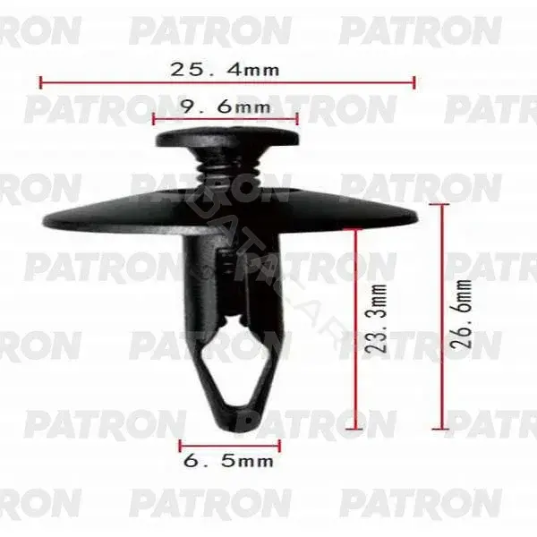 Клипсы, фиксаторы, зажимы PATRON P37-0438
