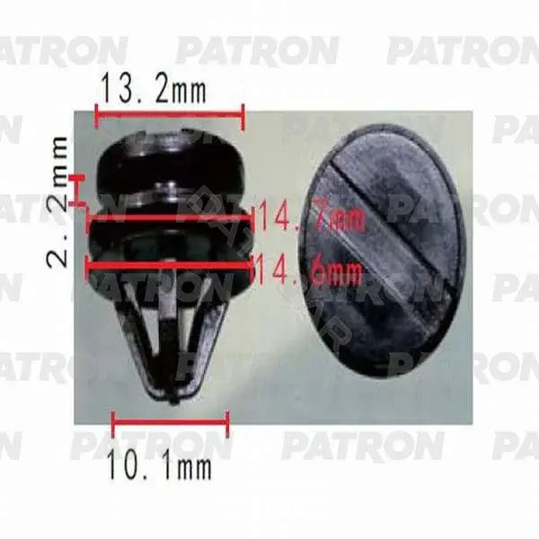 Клипсы, фиксаторы, зажимы PATRON P37-0474