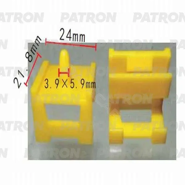 Клипсы, фиксаторы, зажимы PATRON P37-0509