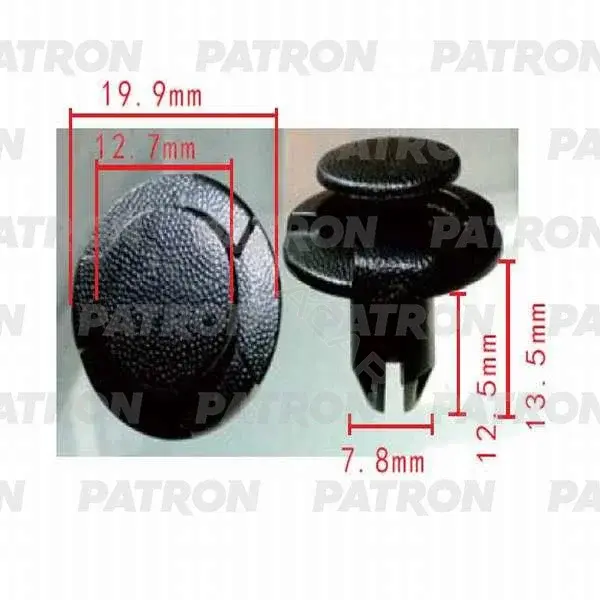 Клипсы, фиксаторы, зажимы PATRON P37-0511