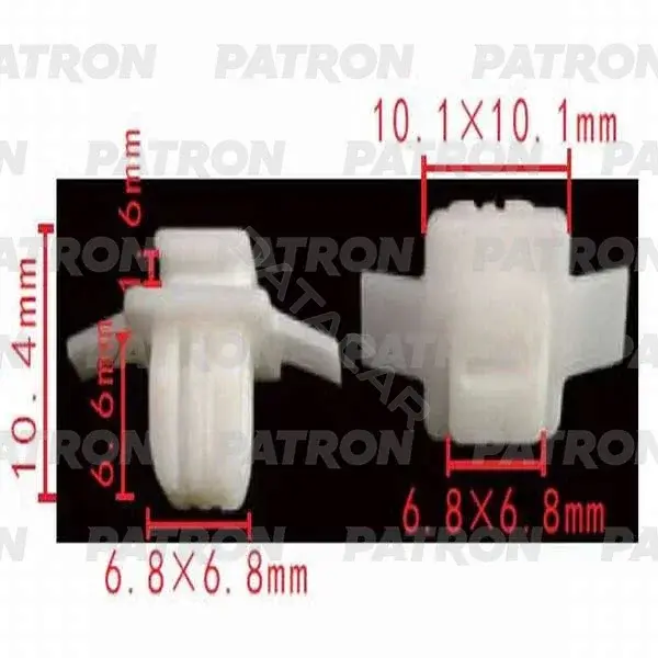 Клипсы, фиксаторы, зажимы PATRON P37-0514