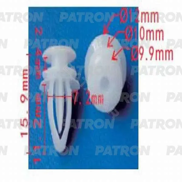 Клипсы, фиксаторы, зажимы PATRON P37-0521