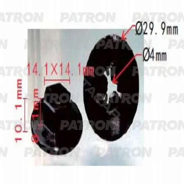 Клипсы, фиксаторы, зажимы PATRON P37-0524
