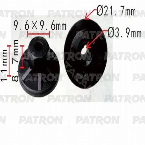 Клипсы, фиксаторы, зажимы PATRON P37-0526