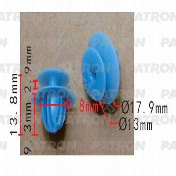 Клипсы, фиксаторы, зажимы PATRON P37-0529