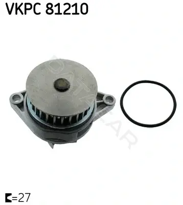 Водяной насос / Помпа SKF VKPC81210