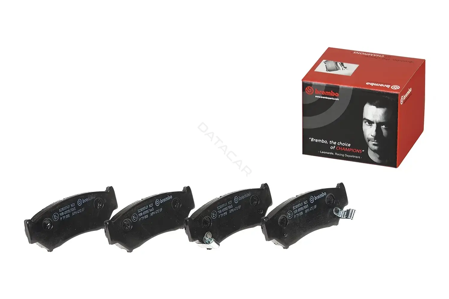 Тормозные колодки BREMBO P79008