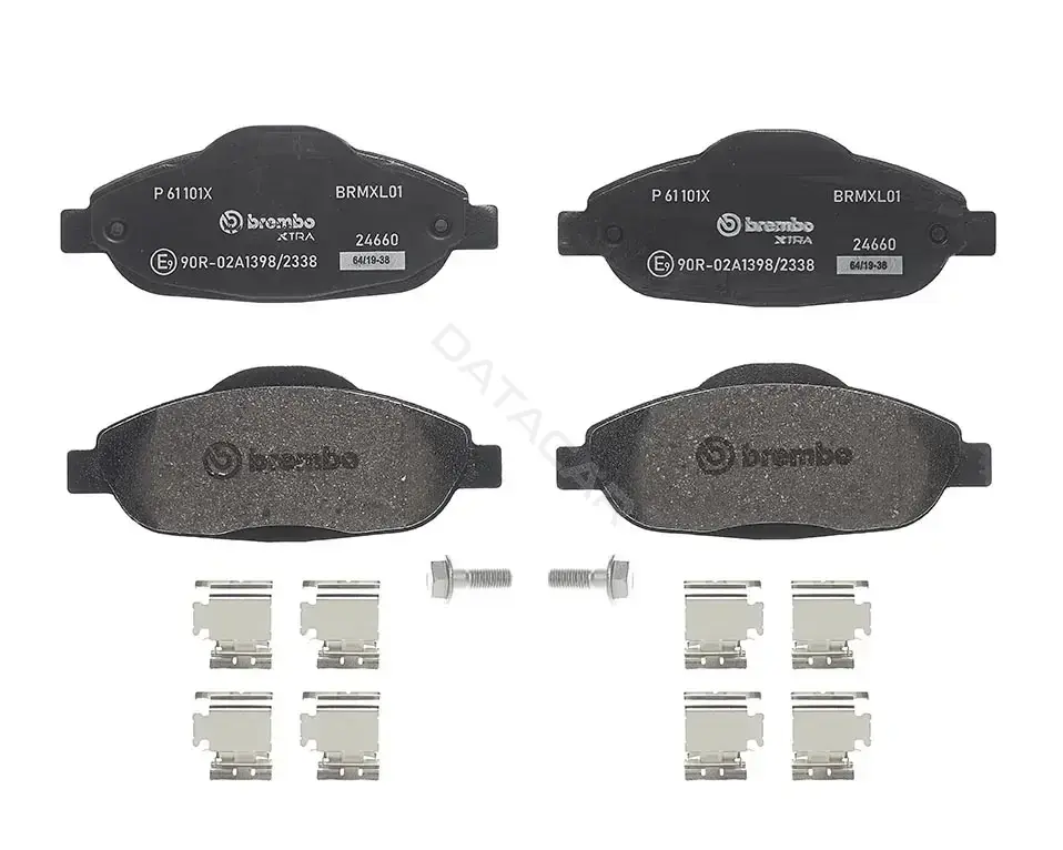 Тормозные колодки BREMBO P61101X