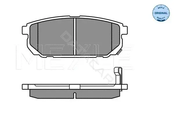 Тормозные колодки MEYLE 0252405815/W