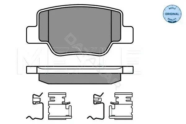 Тормозные колодки MEYLE 0252492616/W
