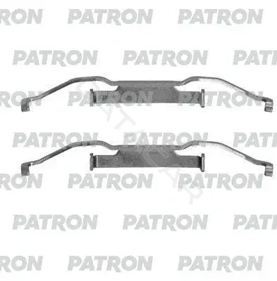 Ремкомплект тормозных колодок PATRON PSRK1045