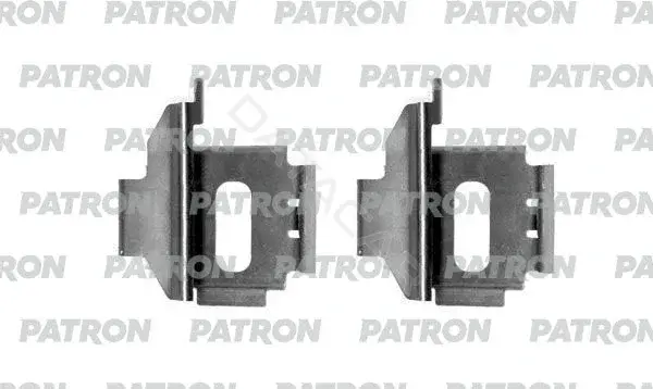 Ремкомплект тормозных колодок PATRON PSRK1129