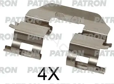 Ремкомплект тормозных колодок PATRON PSRK1295