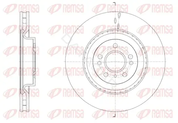 Тормозные диски REMSA 61634.10