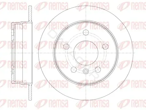 Тормозные диски REMSA 61065.00
