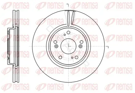 Тормозные диски REMSA 61218.10