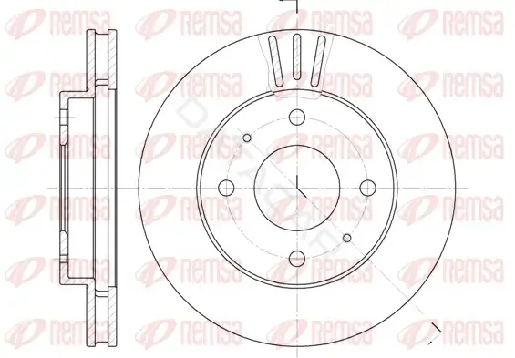 Тормозные диски REMSA 6394.11