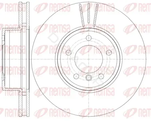 Тормозные диски REMSA 6853.10