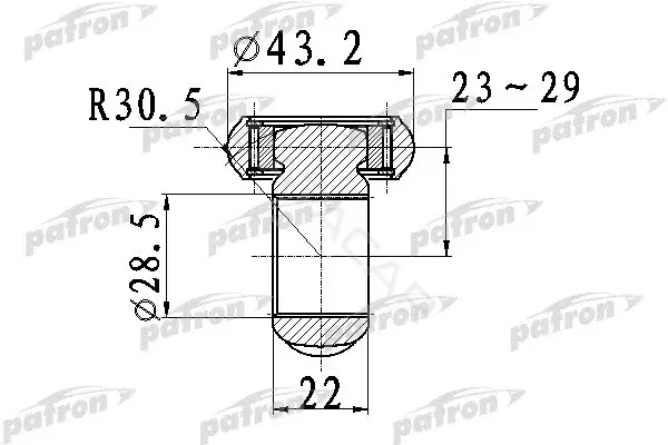 Трипоид PATRON PTD007