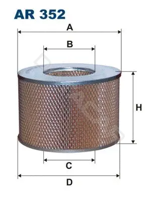 Воздушный фильтр FILTRON AR352