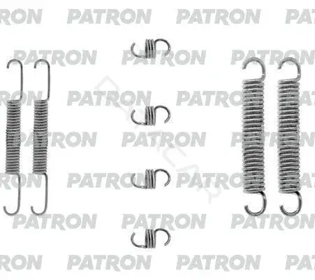 Ремкомплект тормозных колодок PATRON PSRK0250