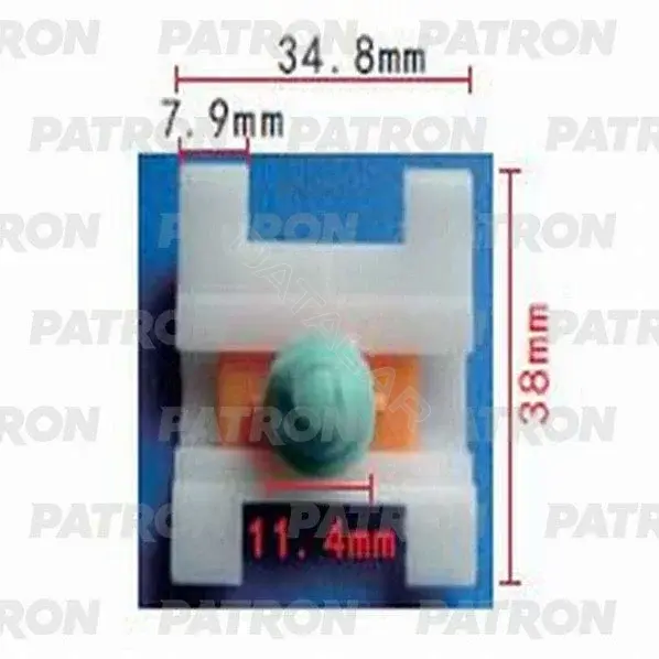 Клипсы, фиксаторы, зажимы PATRON P37-0595