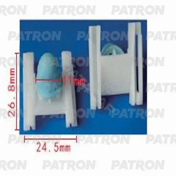 Клипсы, фиксаторы, зажимы PATRON P37-0597