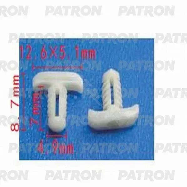 Клипсы, фиксаторы, зажимы PATRON P37-0604