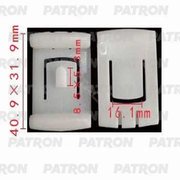 Клипсы, фиксаторы, зажимы PATRON P37-0607