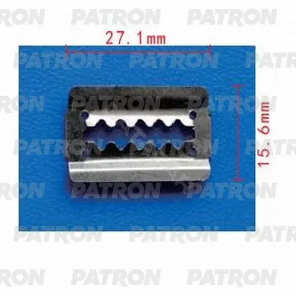 Клипсы, фиксаторы, зажимы PATRON P37-0630